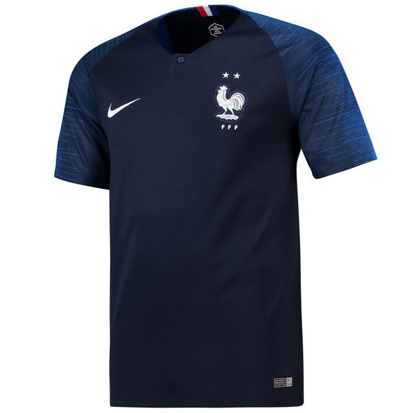 Camiseta Francia Replica Primera Ropa 2018 Azul